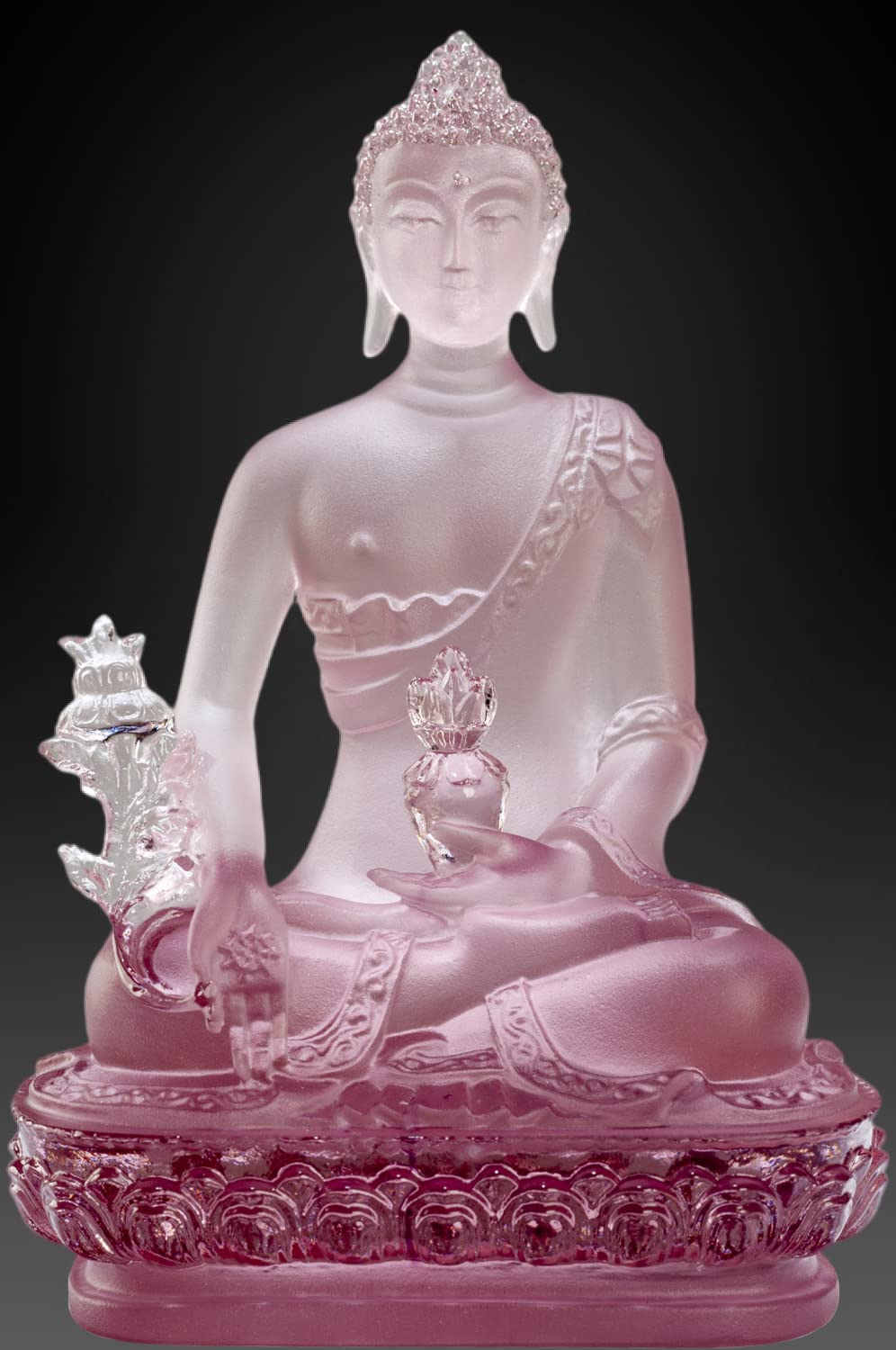 Tibetan Medicine Buddha Statue (Purple)