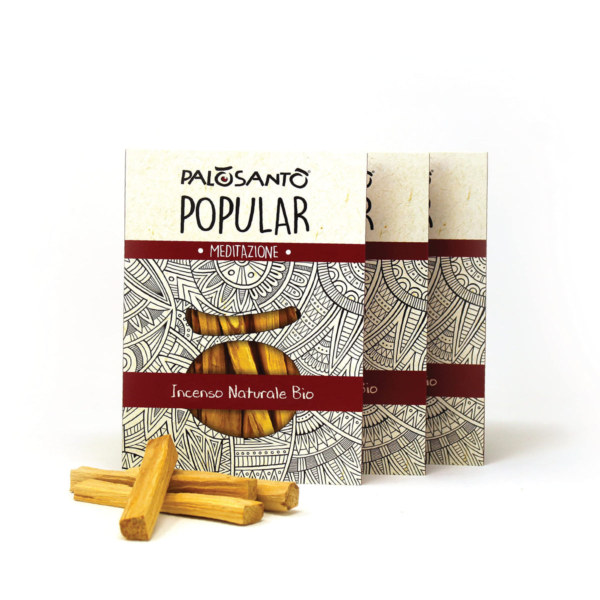 Palo Santo Incense Sticks for Meditation and Stress Relief (39 Sticks)