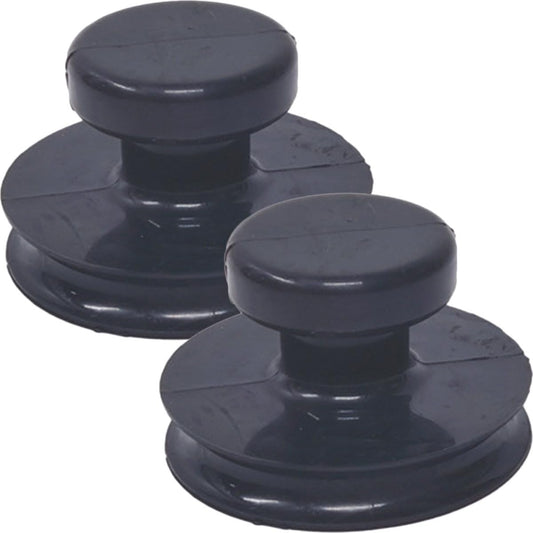 Singing Bowl Suction Tool 2 pack Replacement Lifting Handles for Tibetan Singing Bowl Strong Grip Easy Install Portable Accessory for Meditation Travel Home Use (8x8cm)