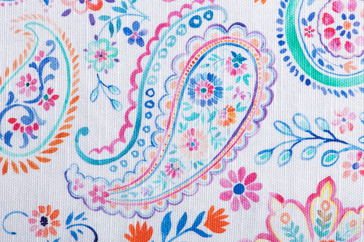 Placemats Set of 4 Reusable 100% Cotton (137 - Indian Floral / 13" X 19" (Pack of 4))