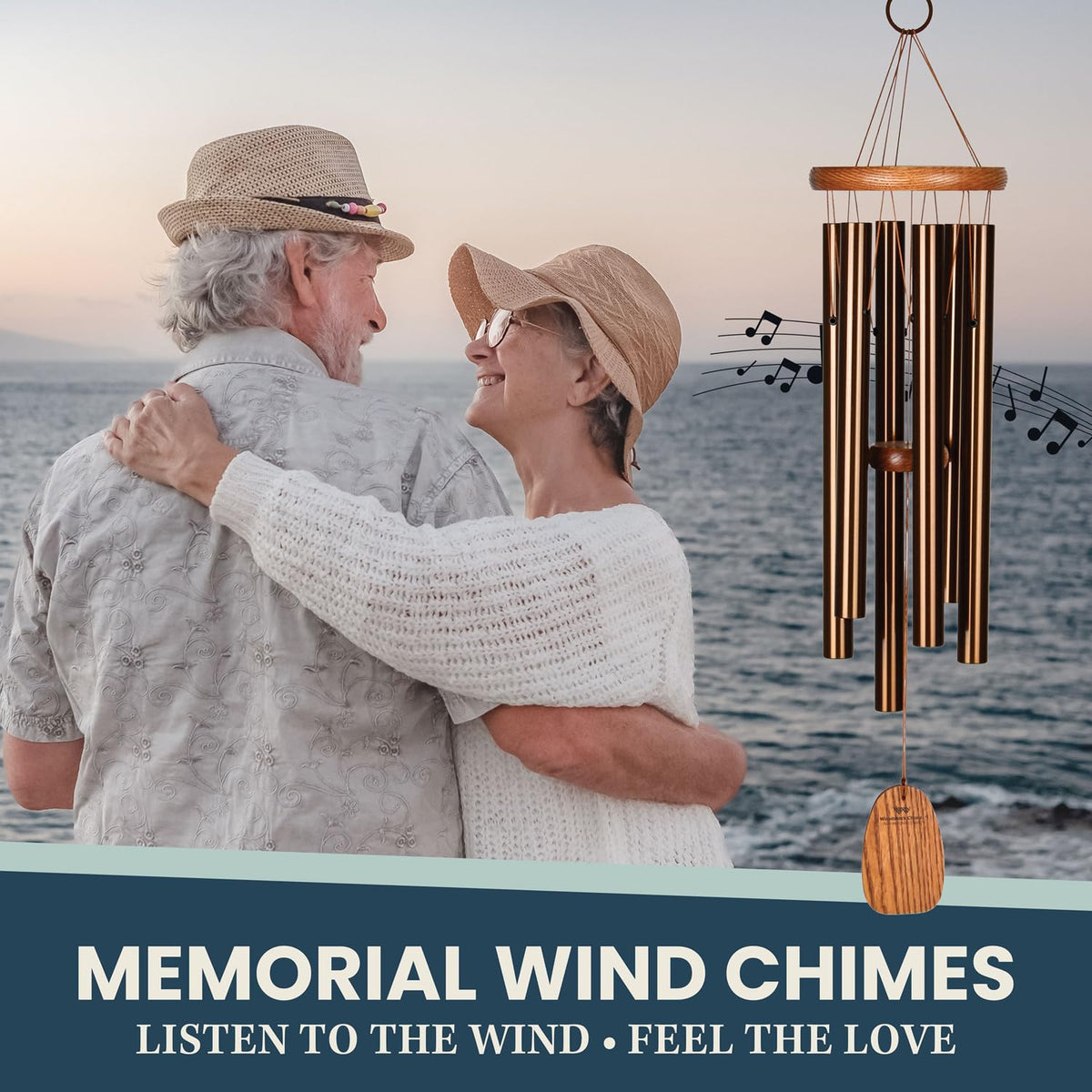 Woodstock Wind Chimes Amazing Grace Chime Medium (Bronze / 24" Medium)