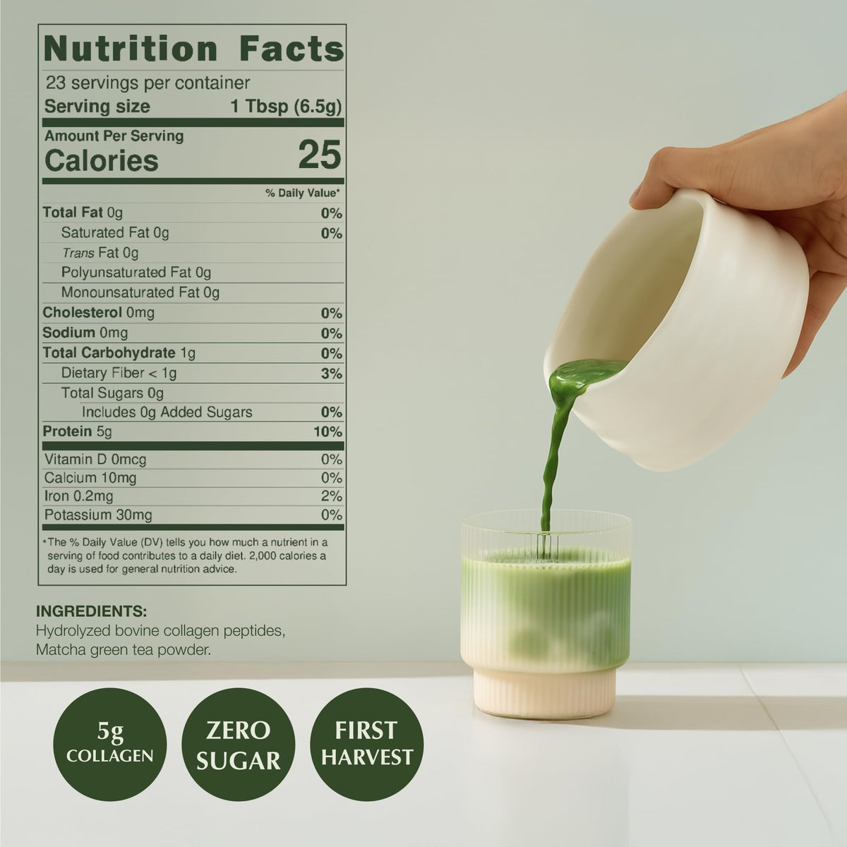 Matcha Latte Powder (5.3 Ounce)
