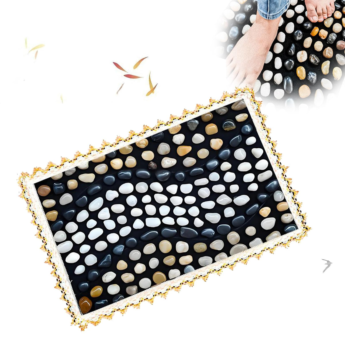 Reflexology Foot Mat (Pebble-pathway)