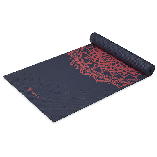 Premium Yoga Mat (Pink Marrakesh)