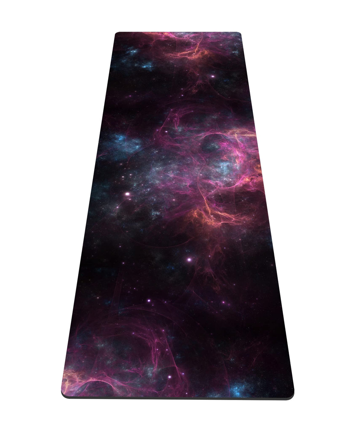 Yoga Mat Print Extra Thick TPE Non Slip Fitness Exercise Mat with Carrying Bag (Moon)