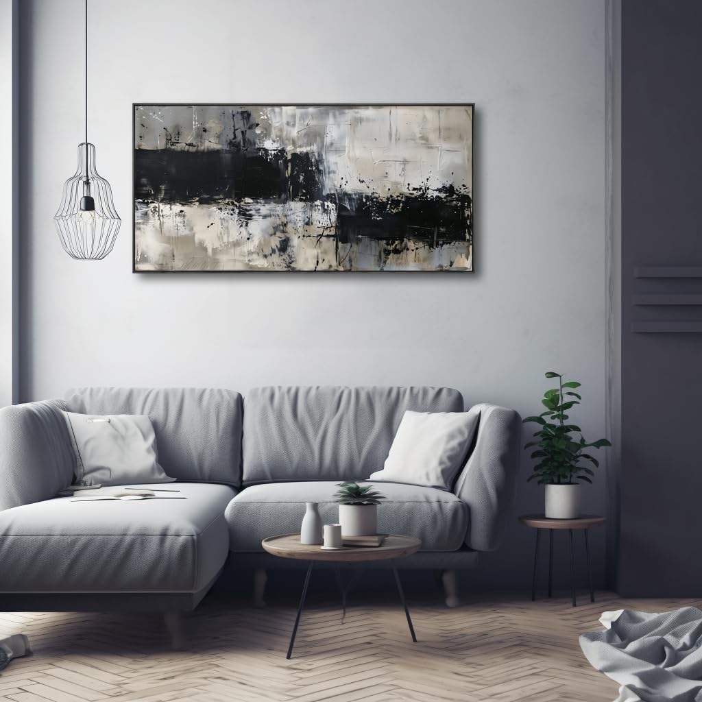 Abstract Canvas Wall Art (40"L x 20"W / Abstract 01)