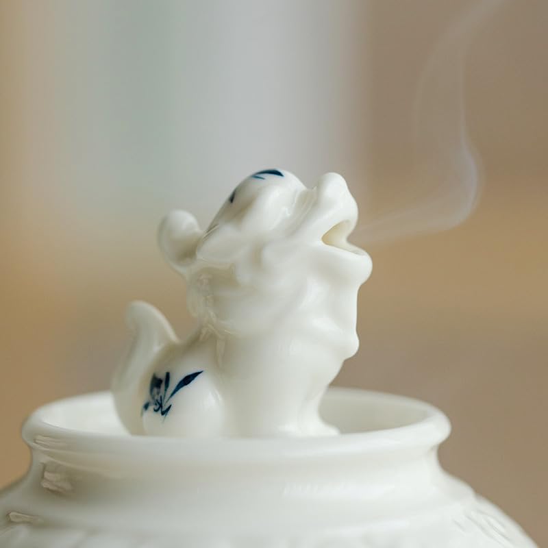 Zen Style Incense Burner (White)