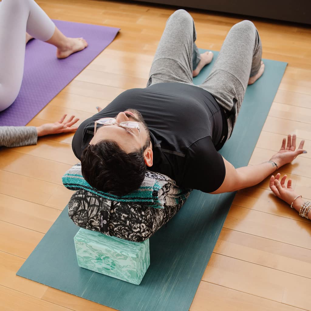 4" Foam Yoga Block (Sea Green)