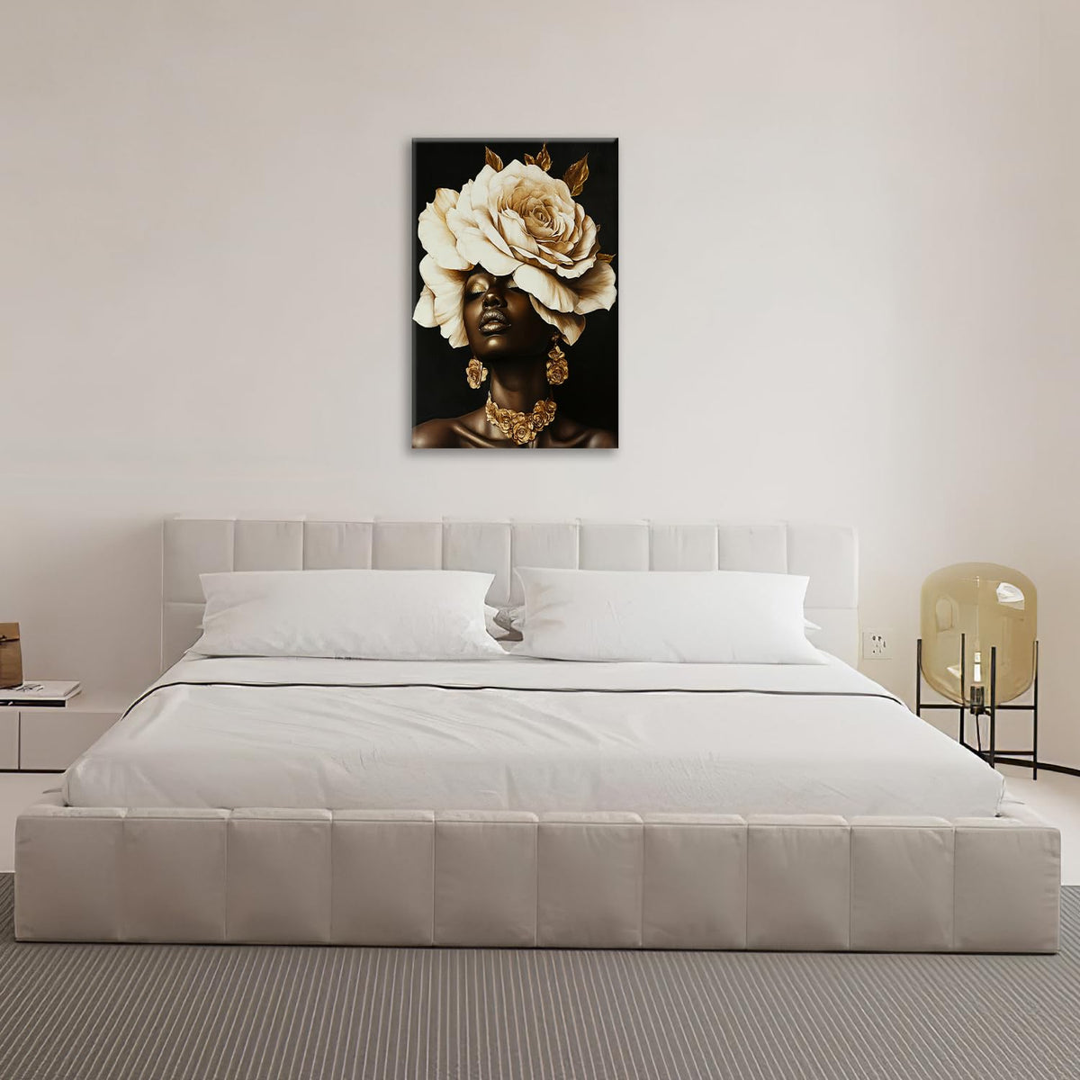 African American Woman Wall Art (24"L x 16"W / African American)