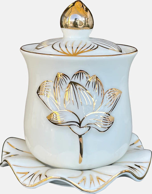 Ceramic Altar Cup (White)