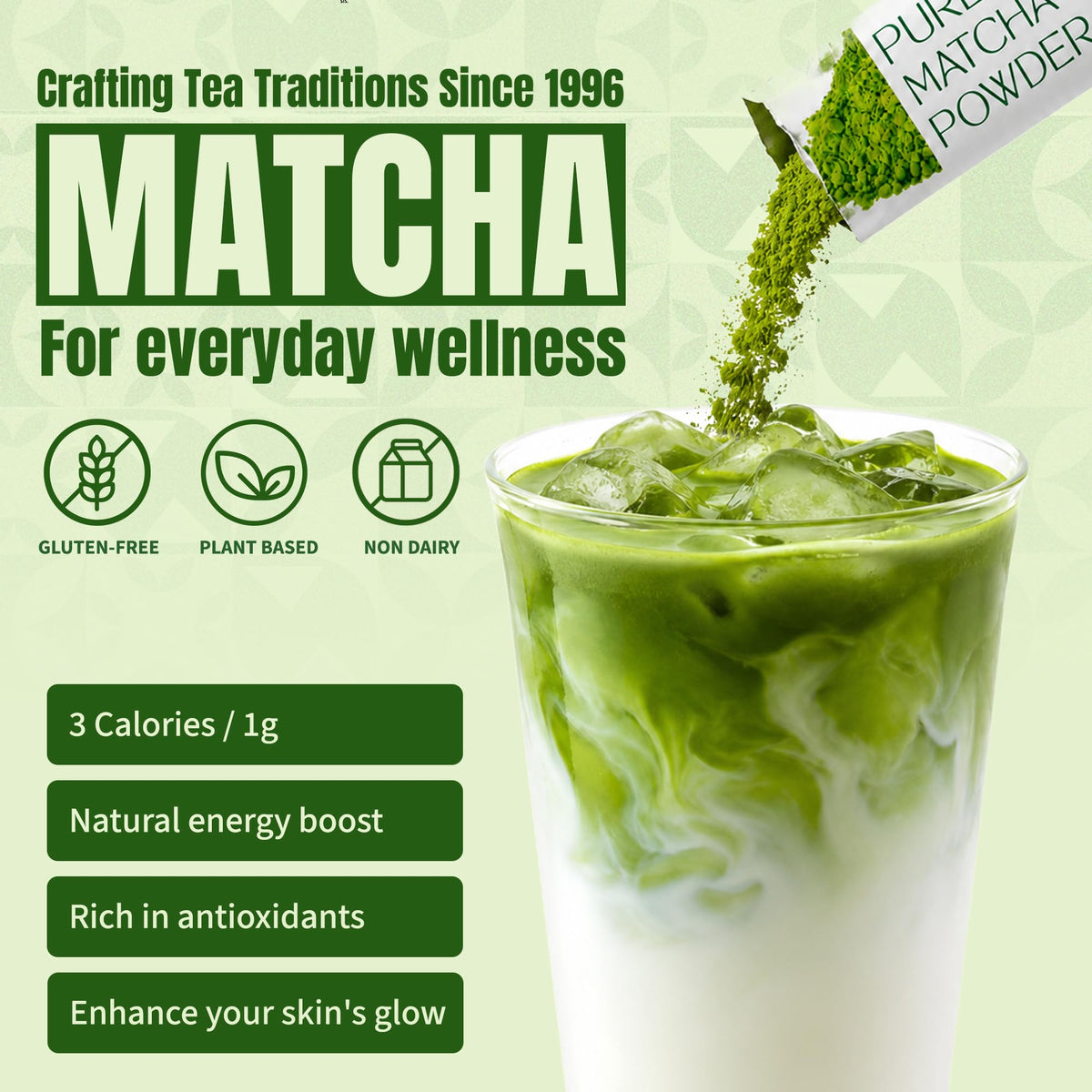 Cozy Premium Matcha Single