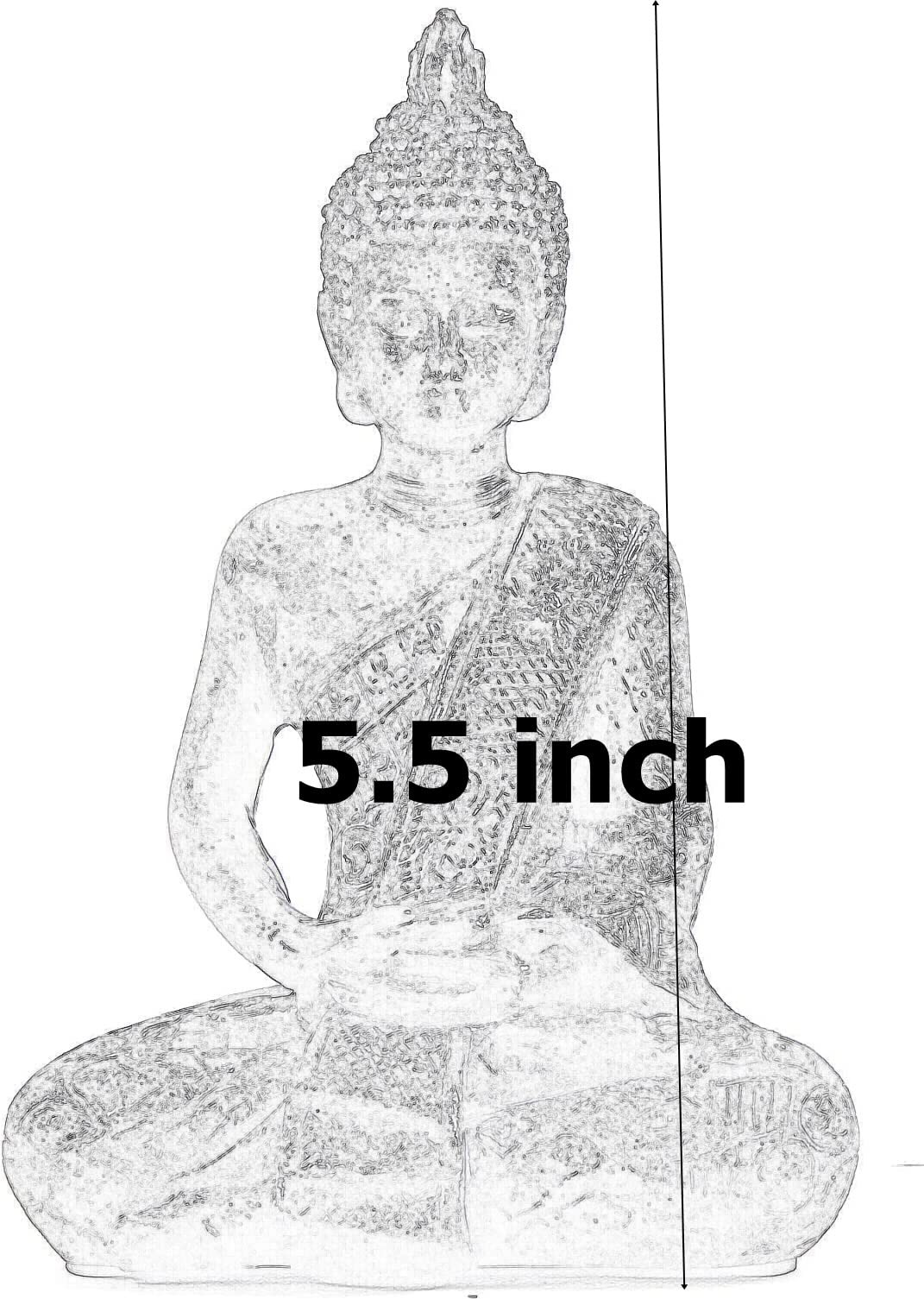 Rustic Buddha (Vintage Black)