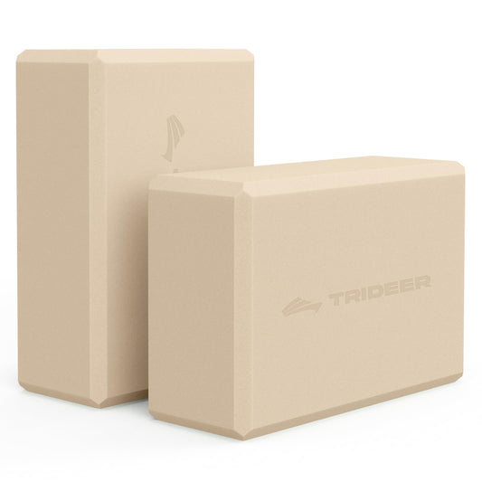Yoga Blocks 2 Pack (light brown)