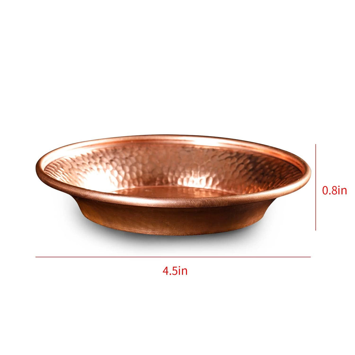 4.5”Copper Decorative Bowl Hand (4.5 Inch)