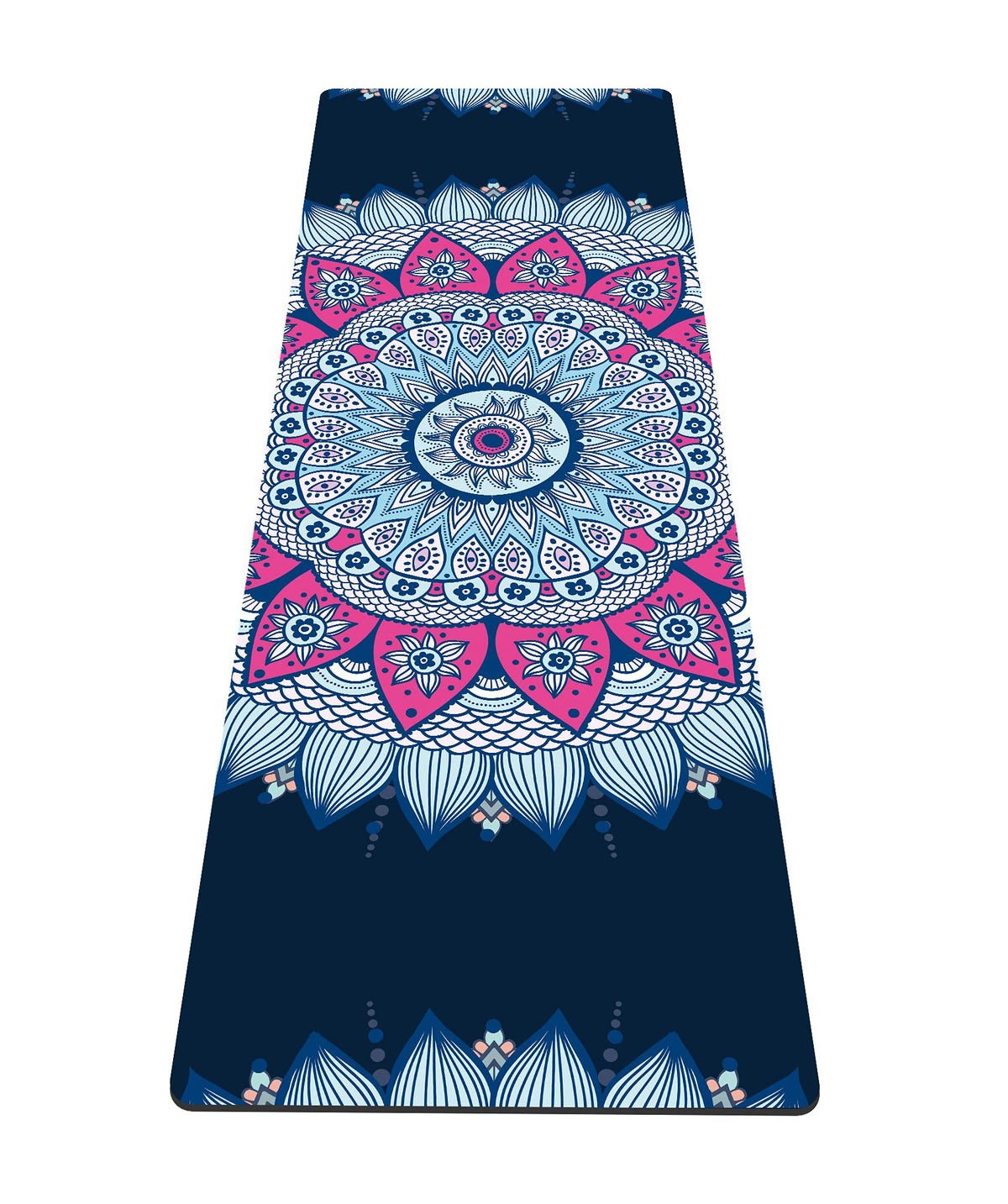 Yoga Mat Print Extra Thick TPE Non Slip Fitness Exercise Mat with Carrying Bag (Bing)
