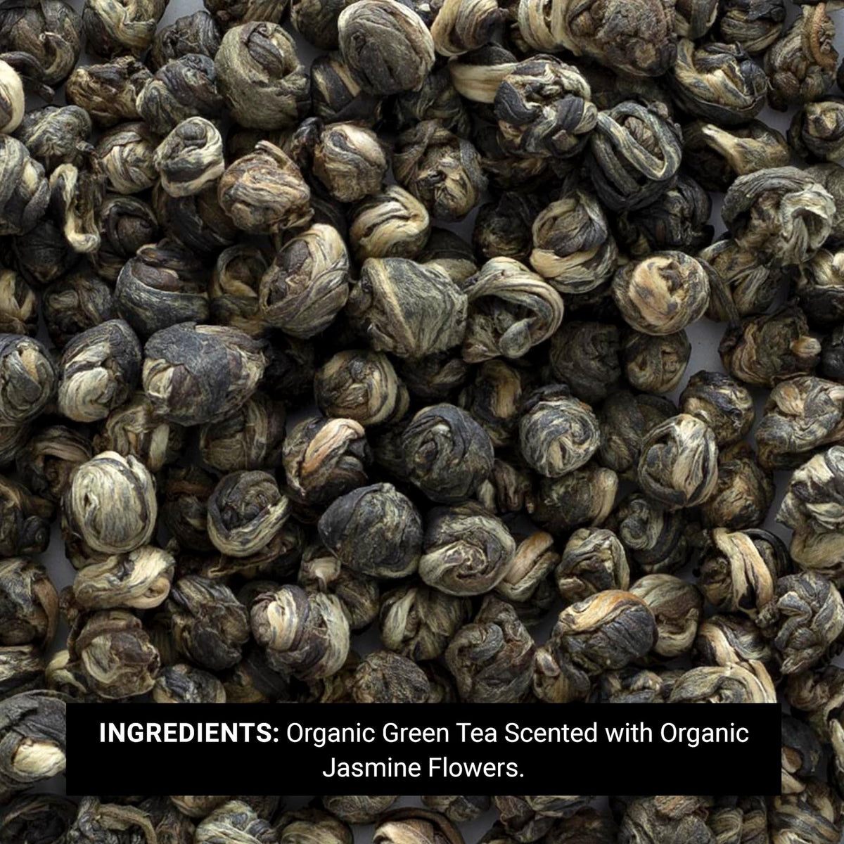 Organic Jasmine Pearls Green Tea (16 Ounce (Pack of 1))