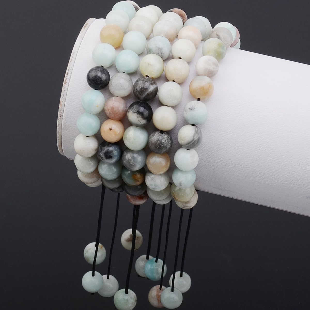 Natural Multi (Multi-Color Amazonite / 6mm)