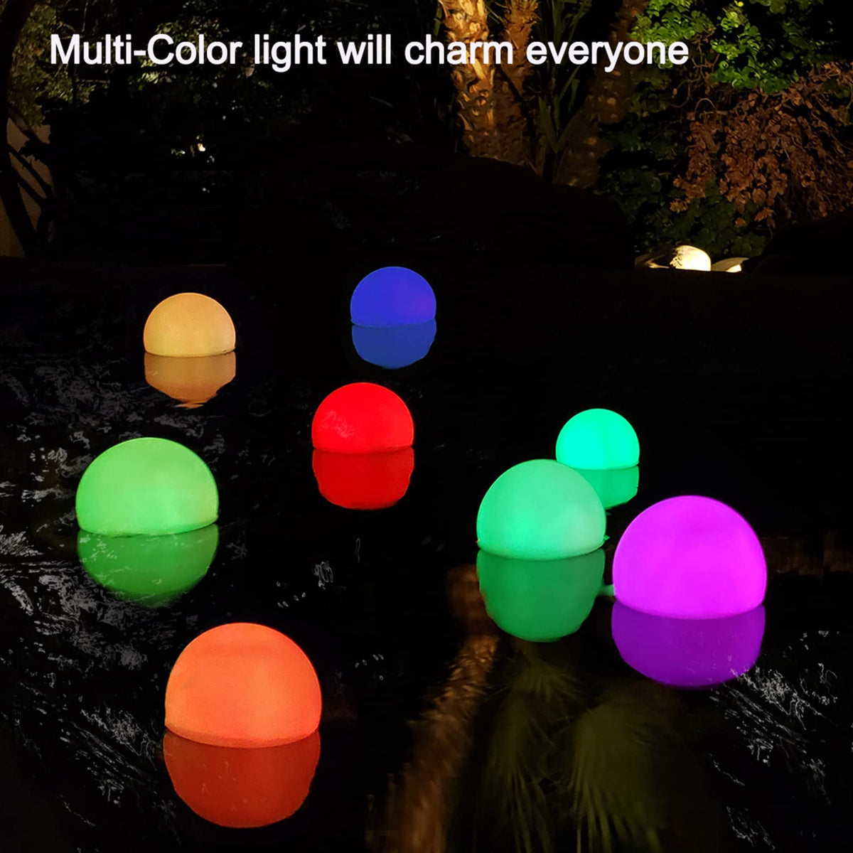 Floating Pool Light Ball