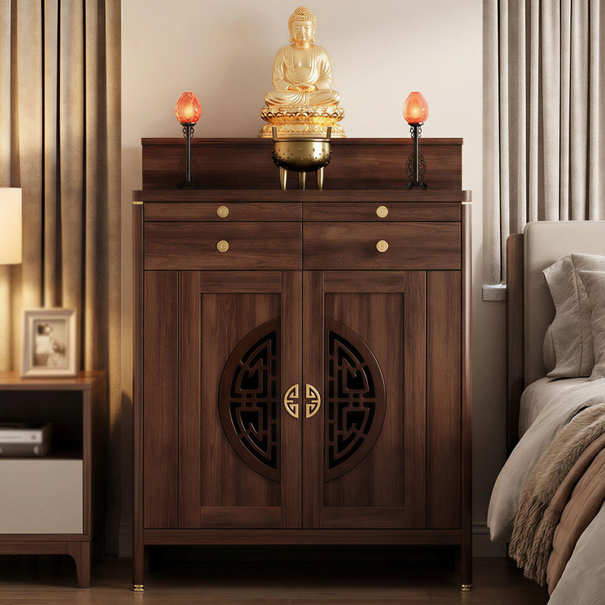 Personal Shrine Altar Table (38.6*17.7*48.8in)