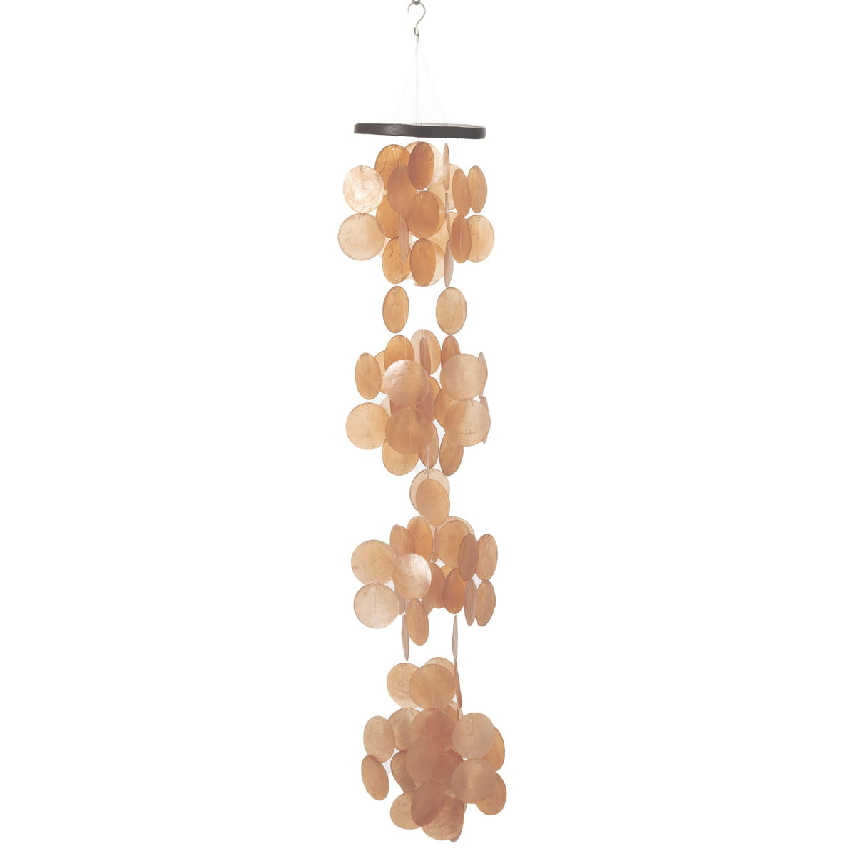 Capiz Waterfall Wind Chime (40 Inches Summer Marigold)