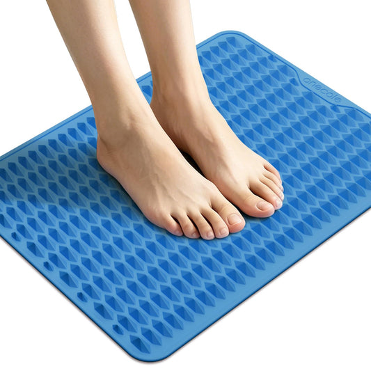 Acupressure Mat for Foot Massage (Blue)