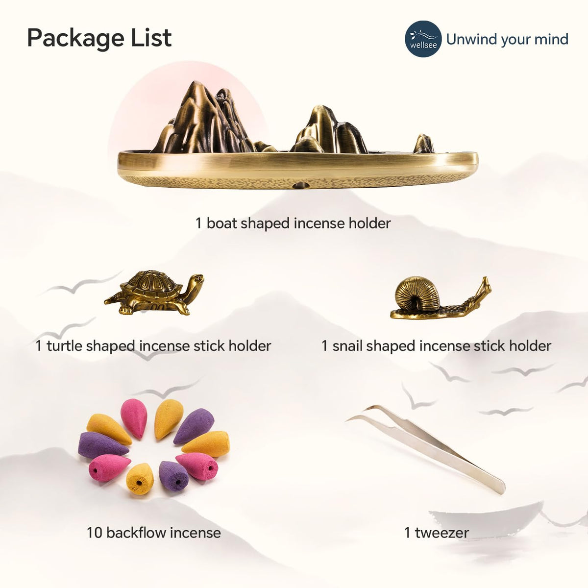 Incense Holder (Brass)