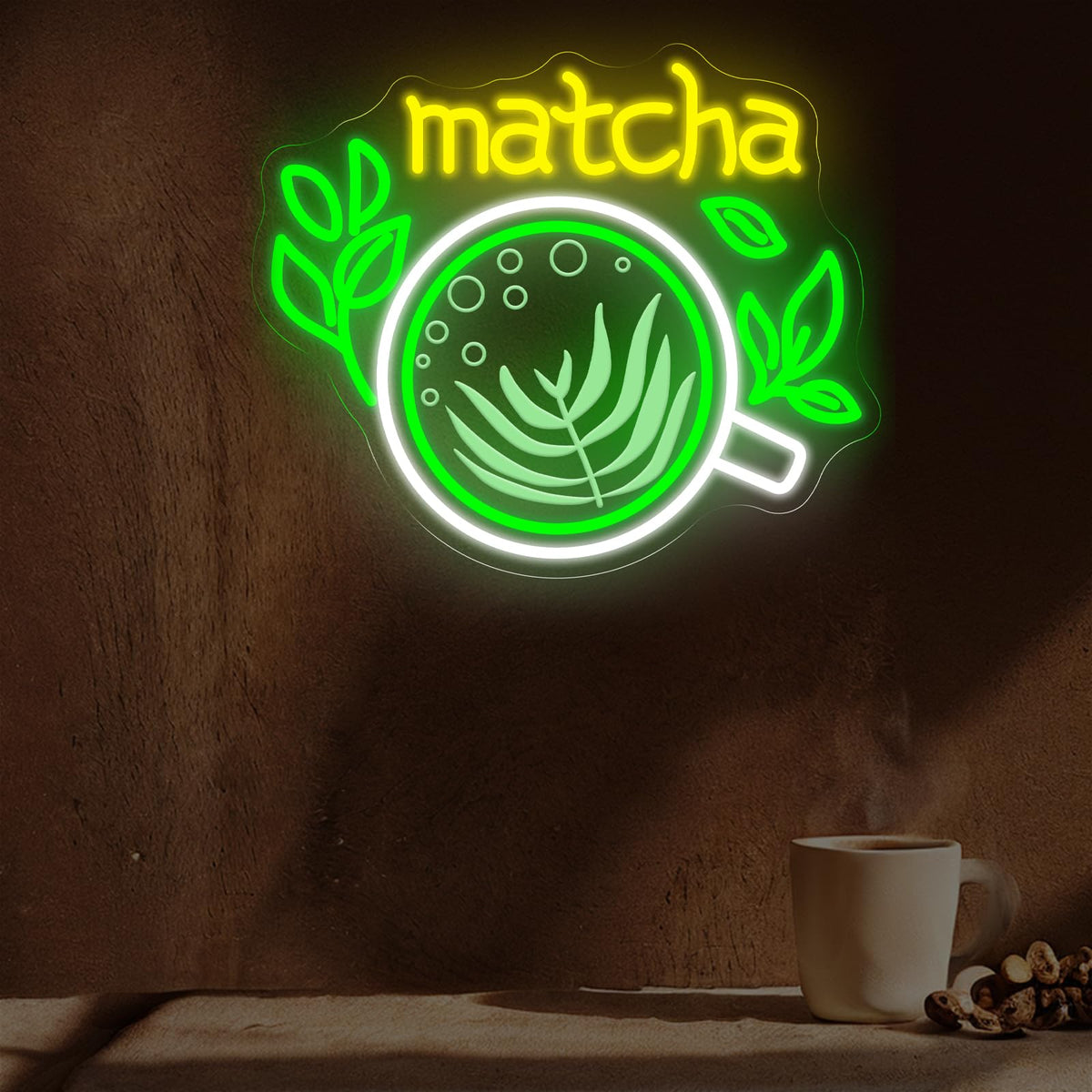 Matcha Neon Sign (Matcha Tea)