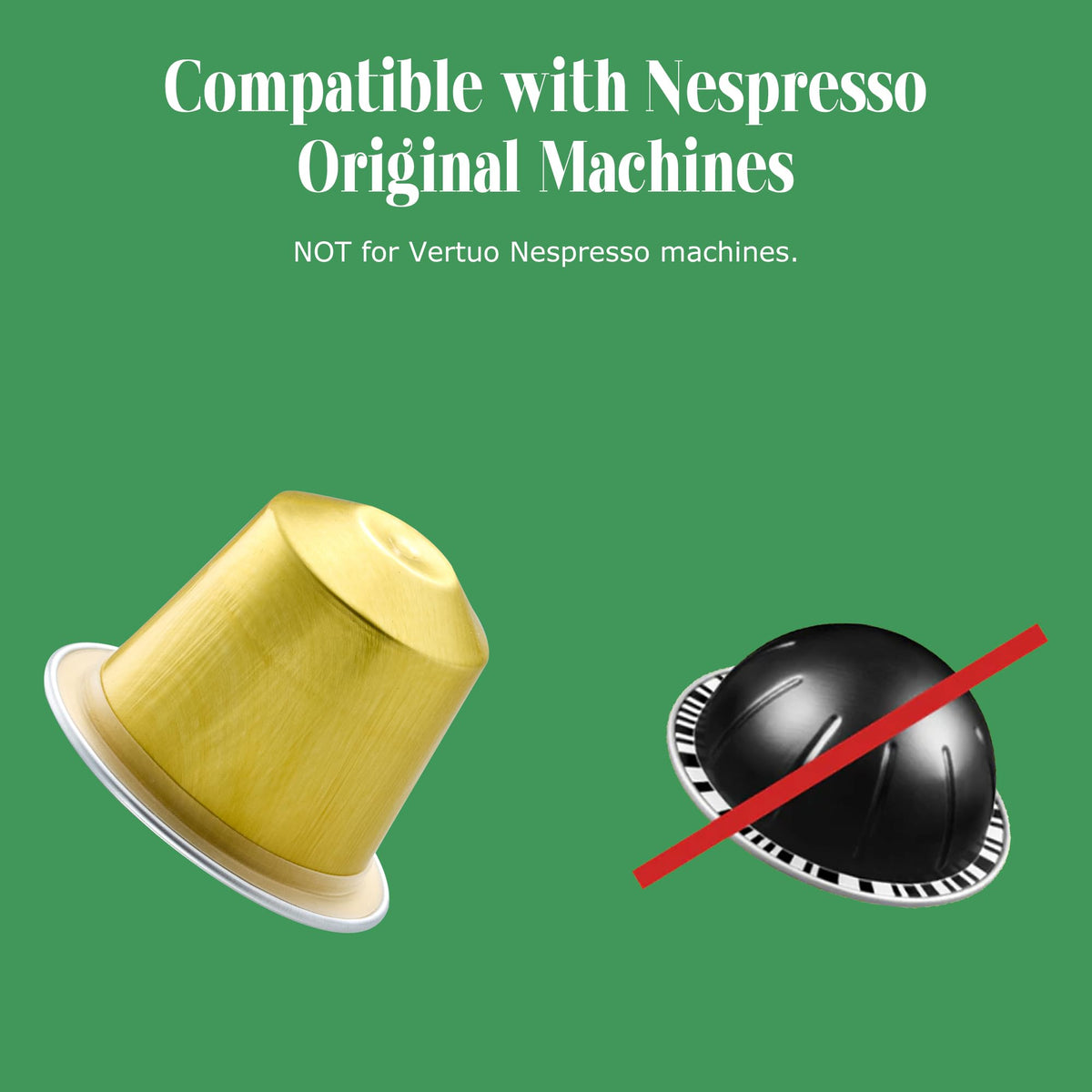 Matcha Pods Nespresso Original Line Compatible (M)