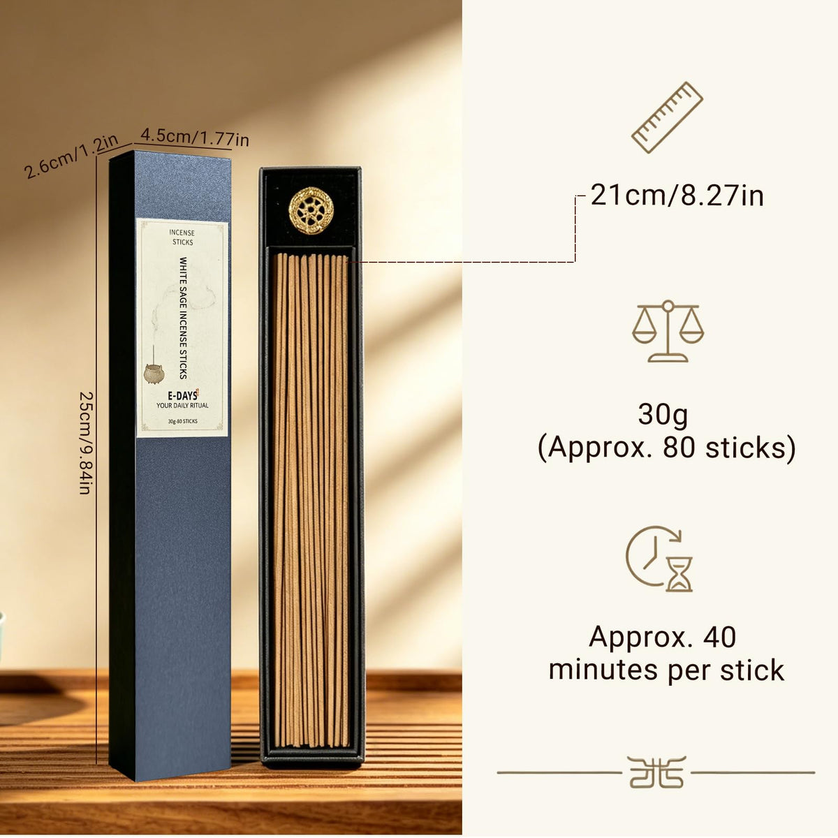 White Sage Incense Sticks