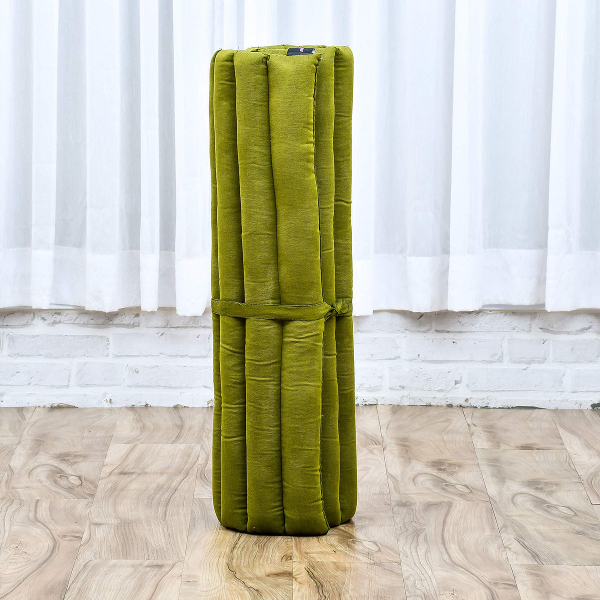 Meditation Cushion Zafu & Zabuton Set 28 x 28 inches Kapok Zazen (Cl23 - Green)