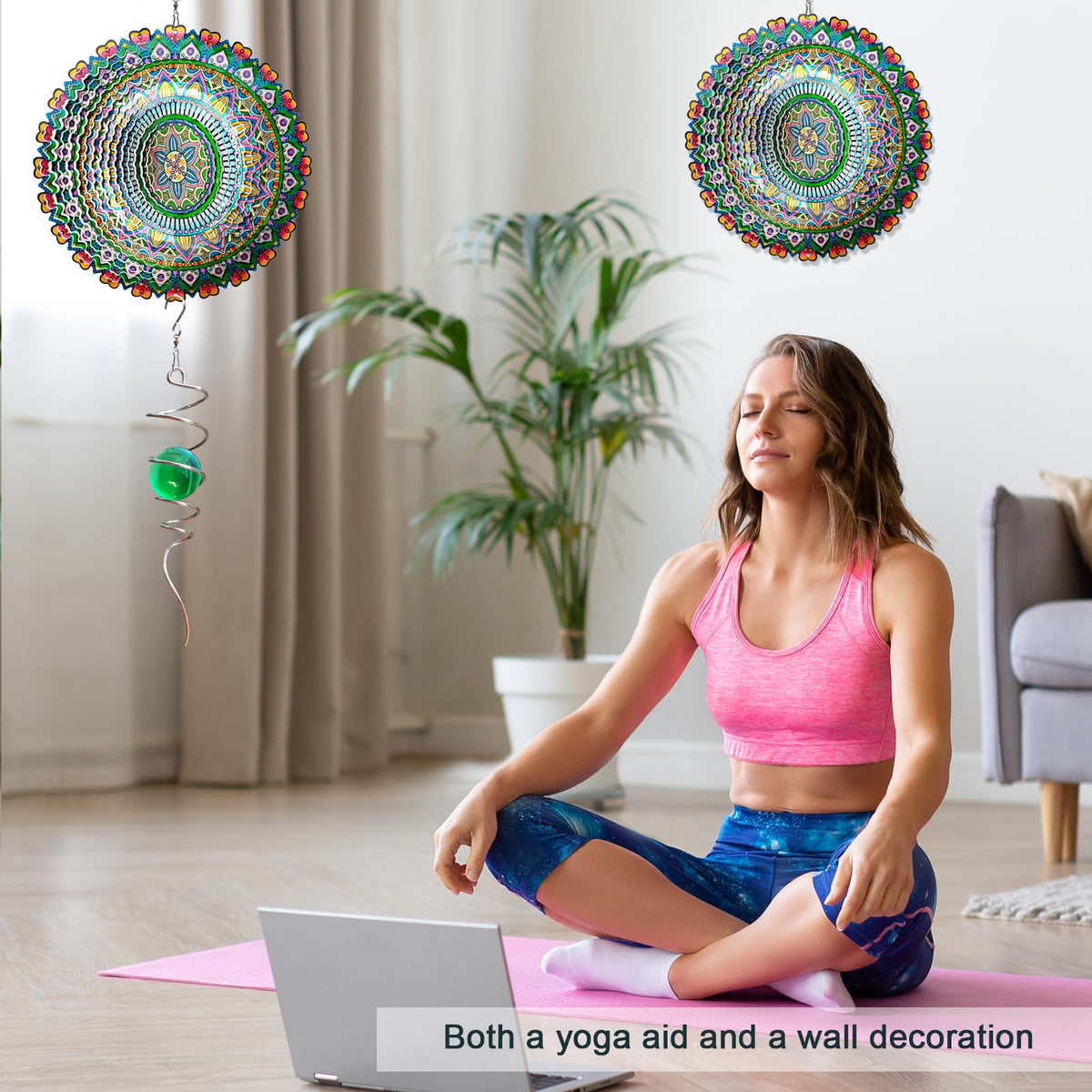 Rich Love Mandala Wind Spinner (Mandala Rich Love)
