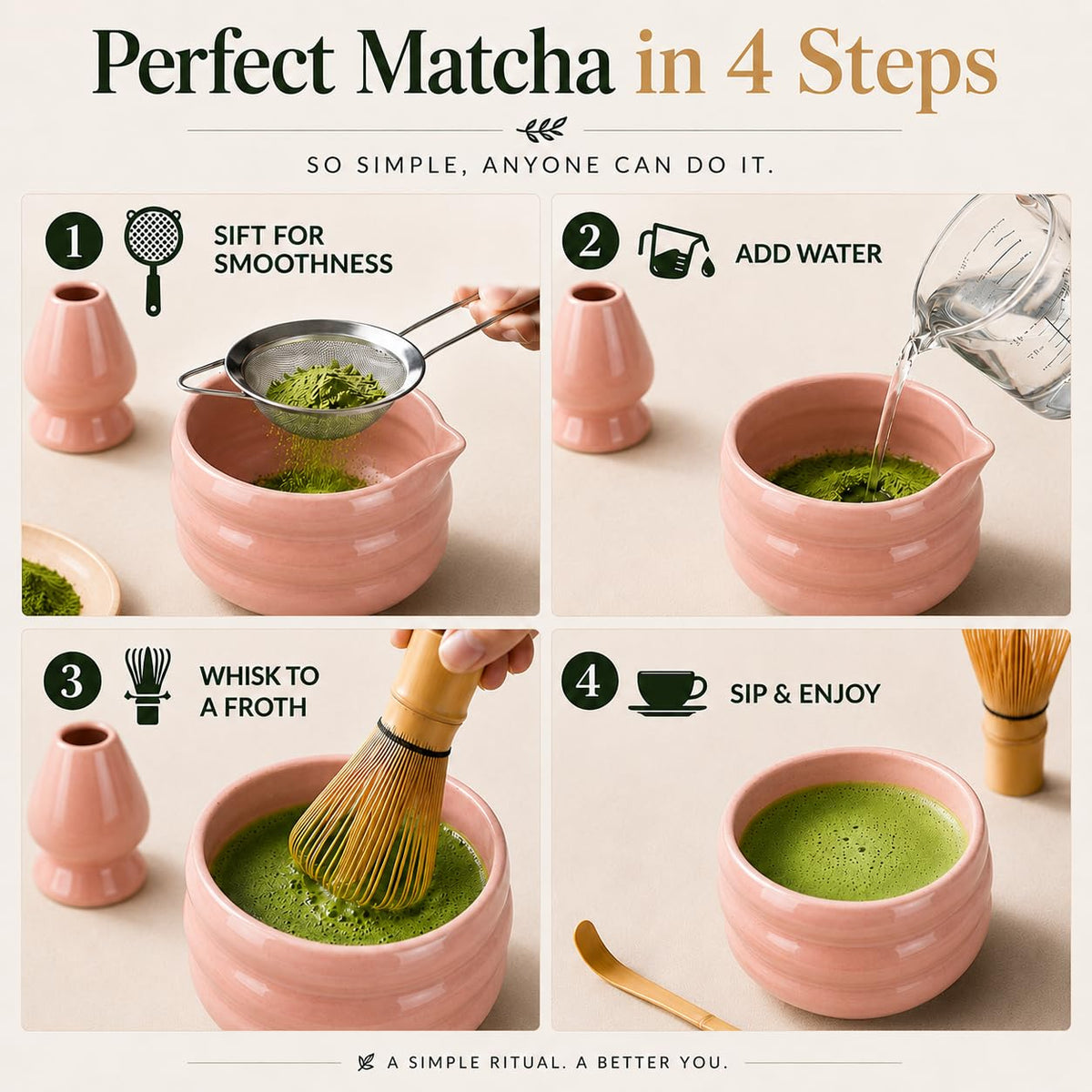 MATCHA WHISK SET PREMIUM 11pcs