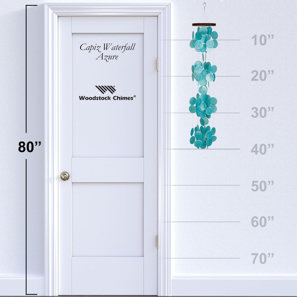 Asli Arts Collection (40 Inches Azure Green)