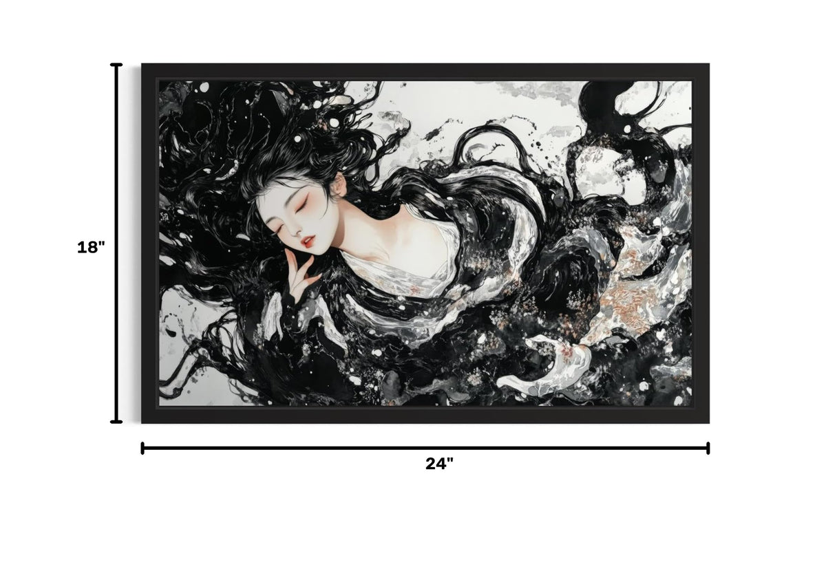 Shunga Unframed Wall Art Print Poster (Shunga / 24"L x 18"W)