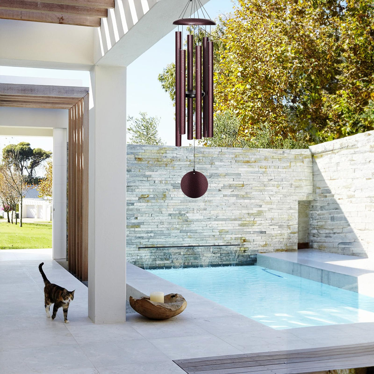 Wind Chimes for Outside Deep Tone (38'' Bronze)