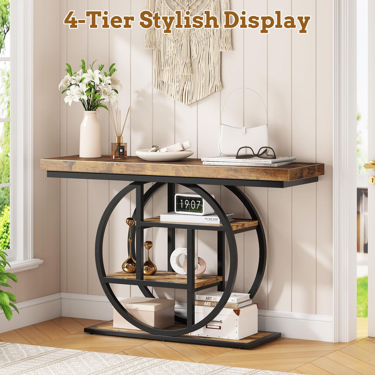 Entryway Table for Foyer (Brown 1 / 47.2"W)