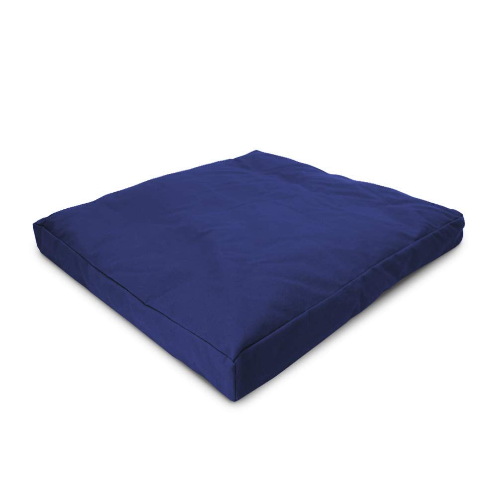 Zabuton Meditation Cushion (Navy / Standard 24x24x2)