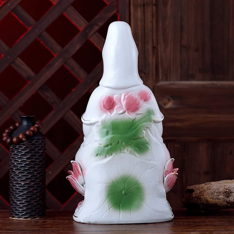 Beautiful Guan Yin Statue (porcelain material)