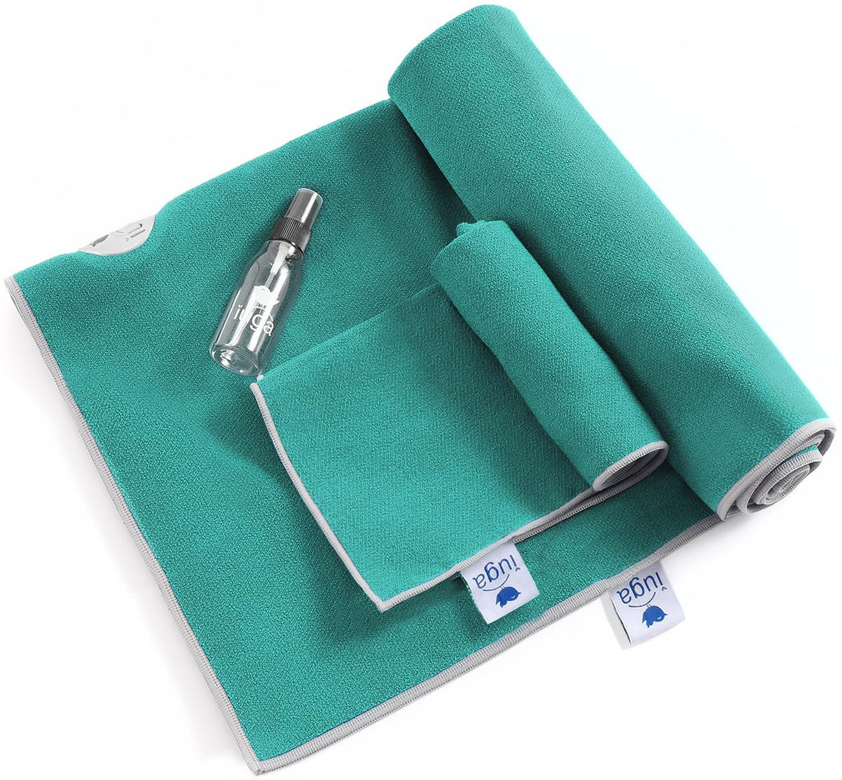 Non Slip Yoga Towel (New Turquoise / 72”X26”)