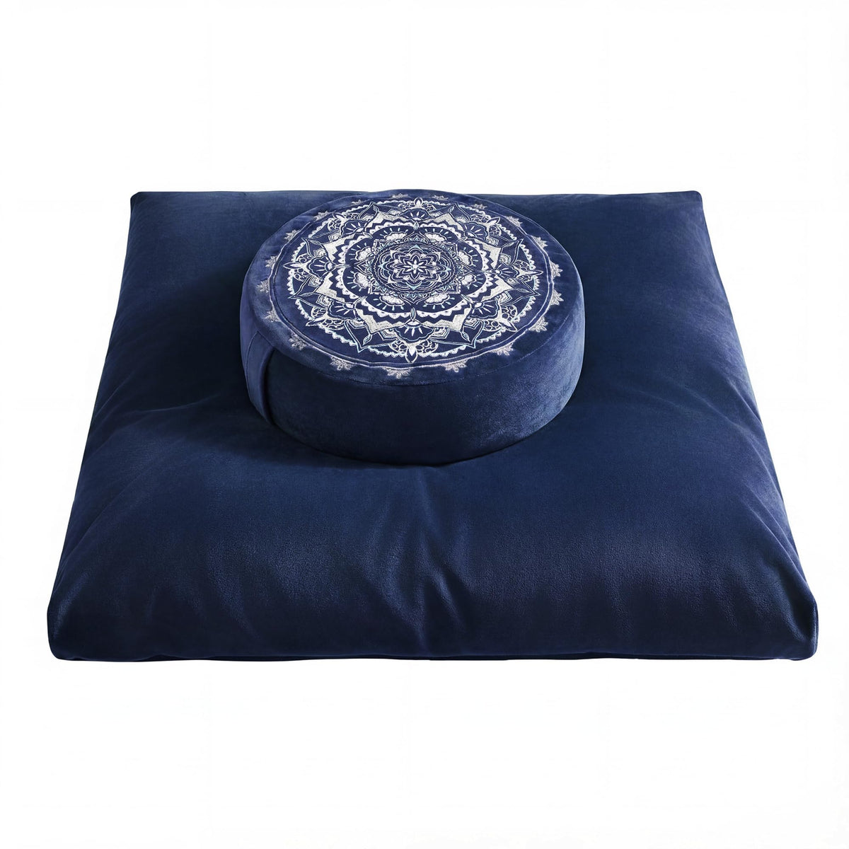 Ultimate Meditation Cushion Set (Dark Blue)