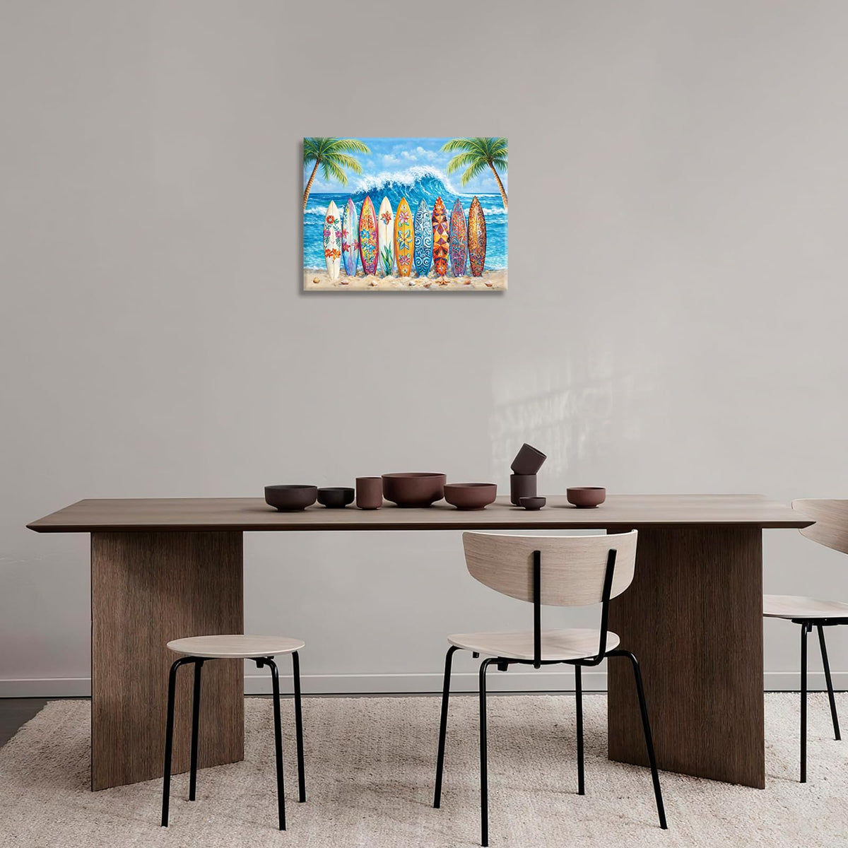 Beach Wall Art (Surfboard / 12L" x 16W")