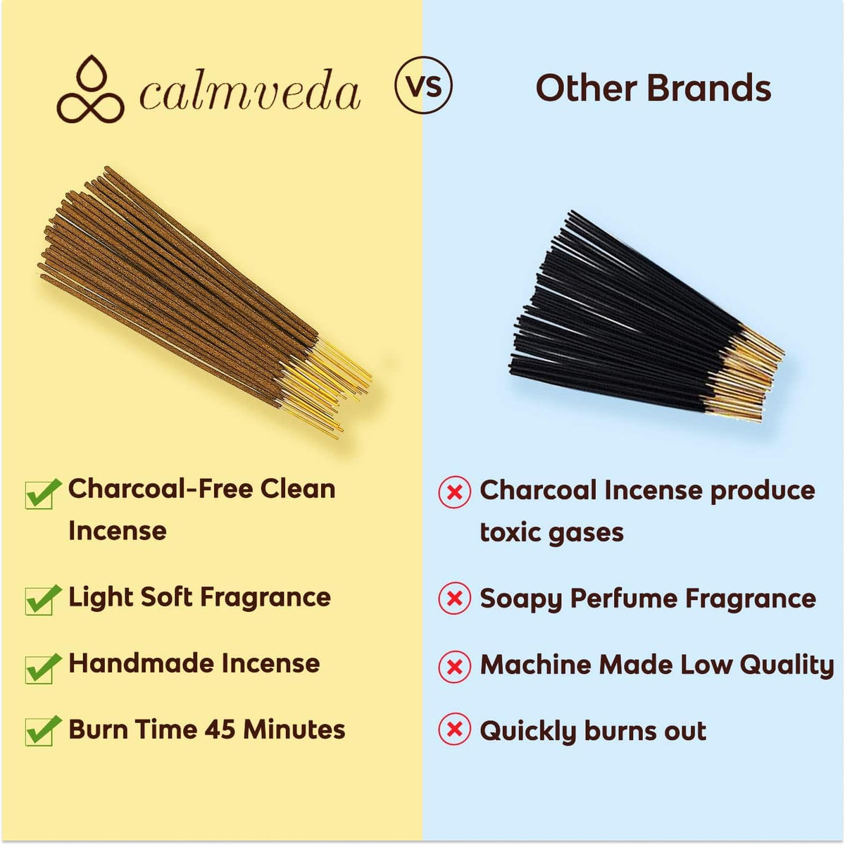 Madagascar Vanilla Incense Sticks Warm