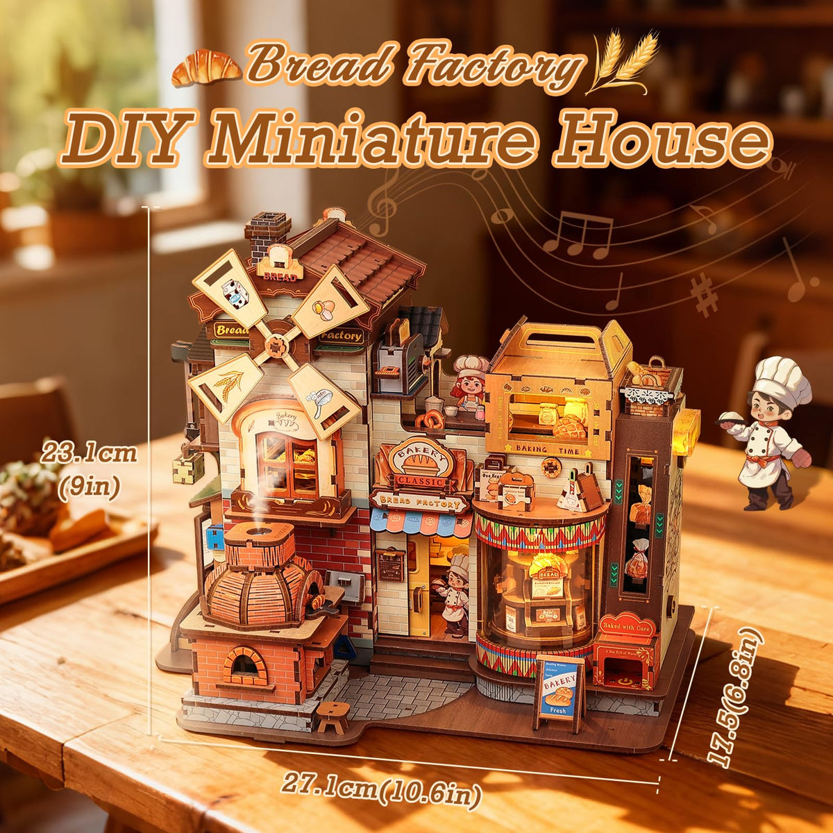 3D Wooden Puzzle for Adults