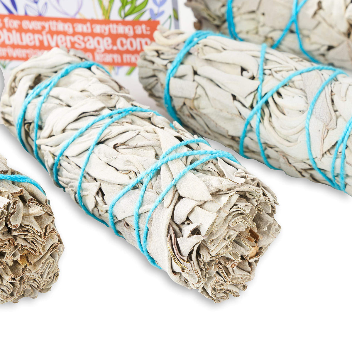 White Sage Smudge Sticks (6 Pack)