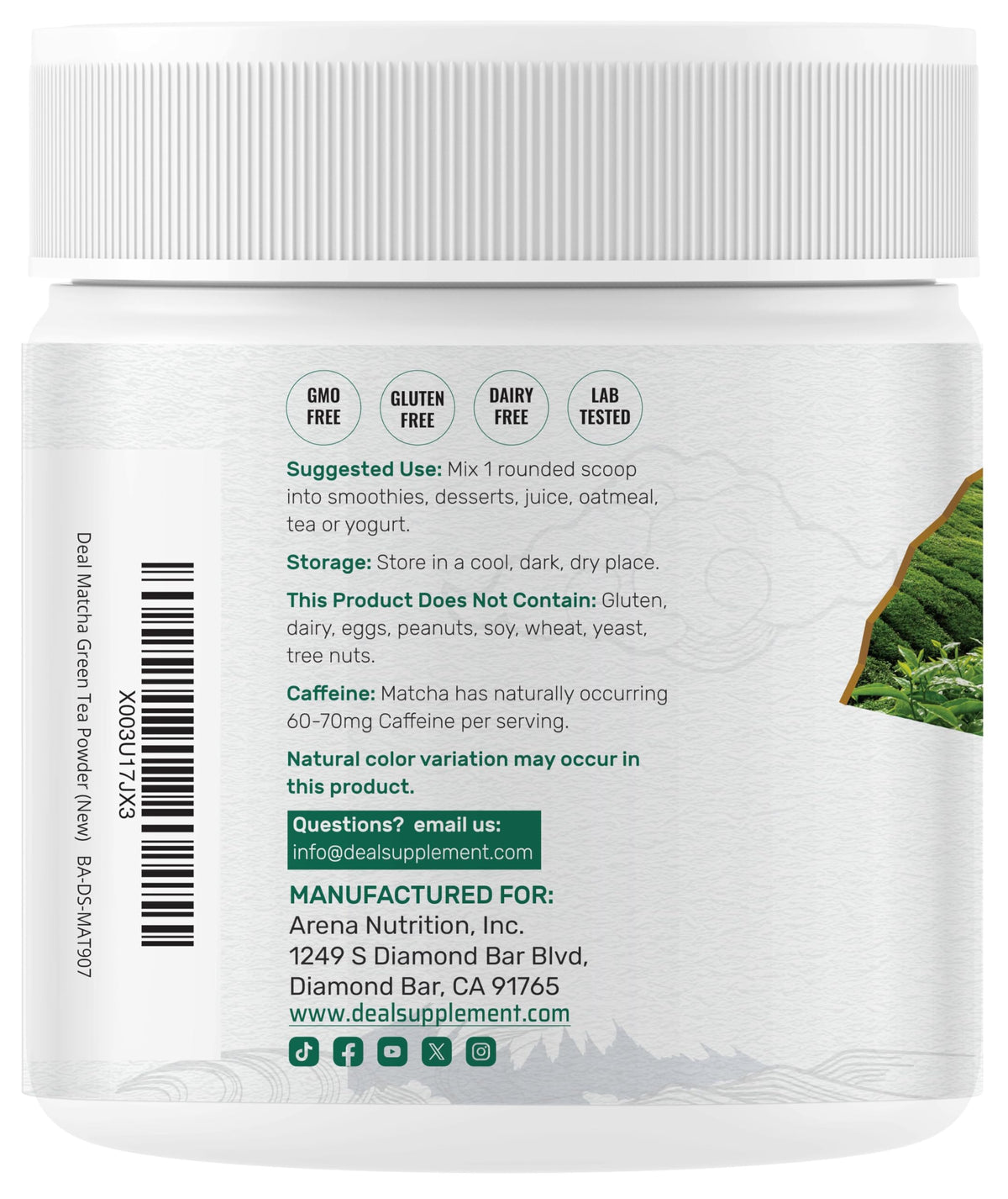 Organic Matcha Green Tea Powder (32 Ounce (Pack of 1))