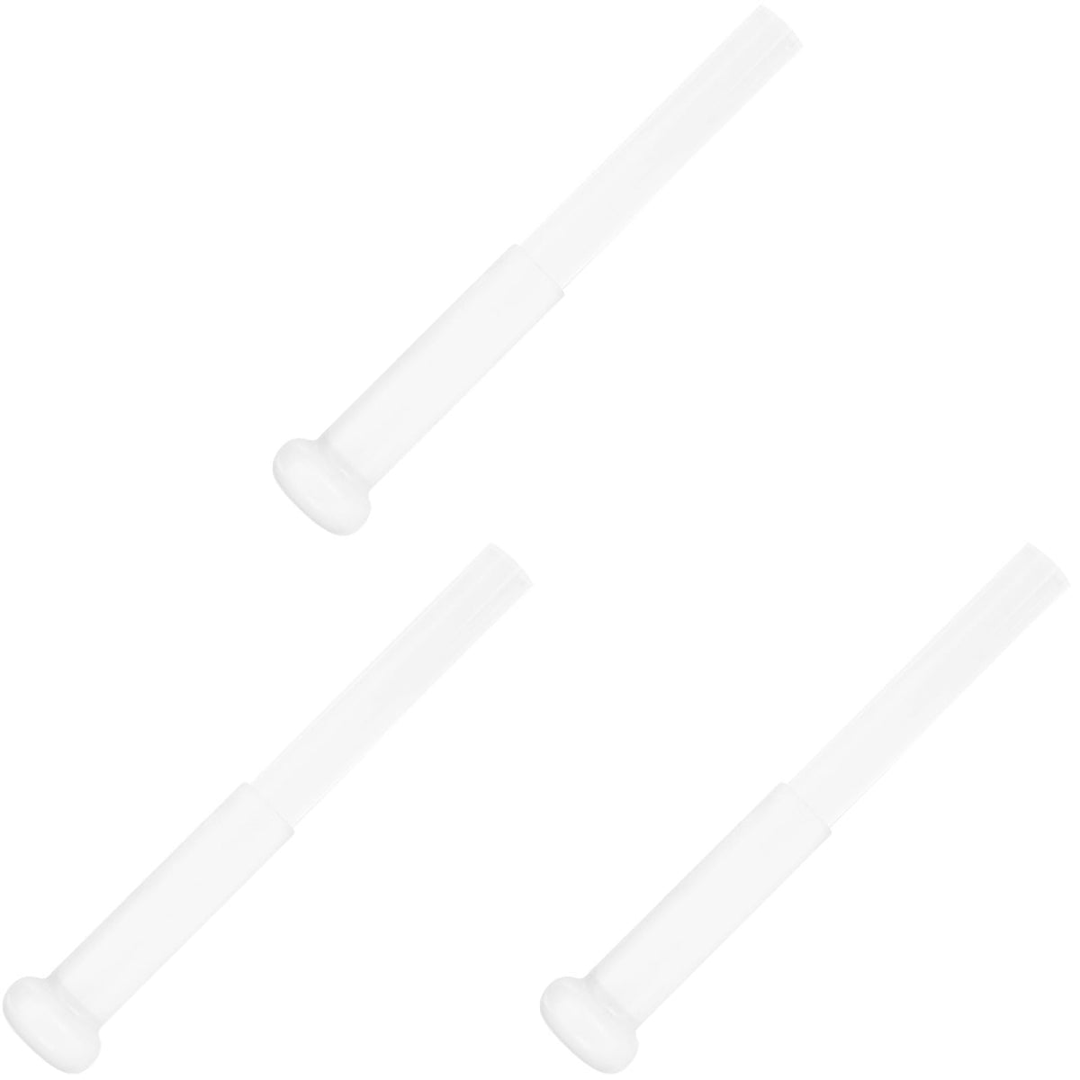 Tibetan Singing Bowl Mallet 3 piece Acrylic Set (22x3.5cmx3pcs / Transparentx3pcs)