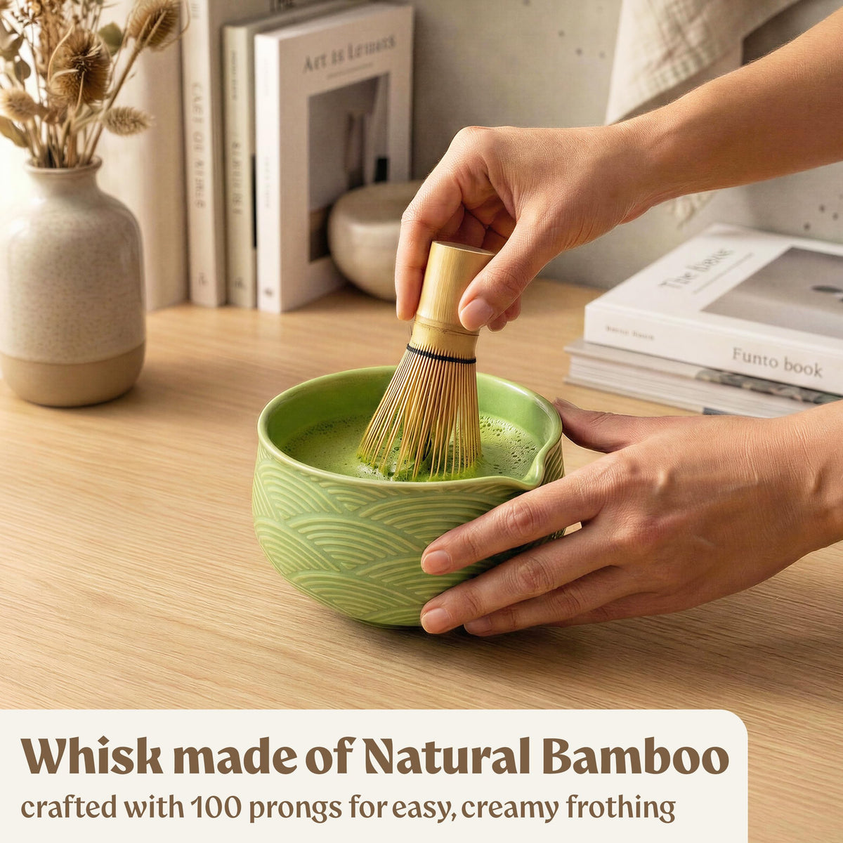 Matcha Whisk Set (Green)