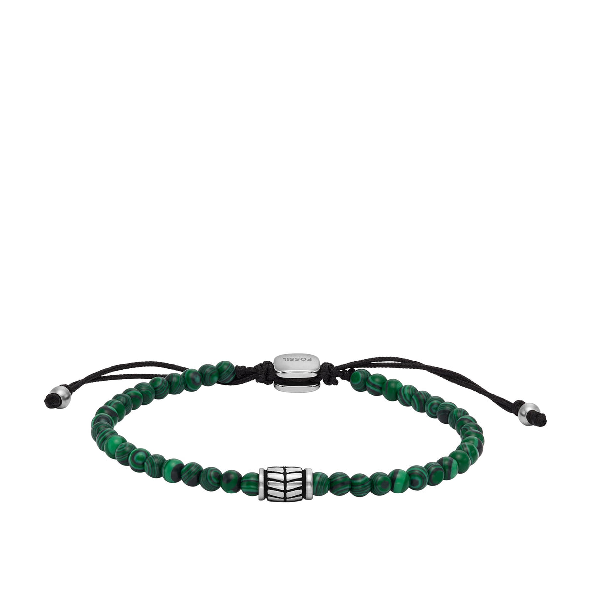 Men's Beaded Bracelet (Malachite/Green)