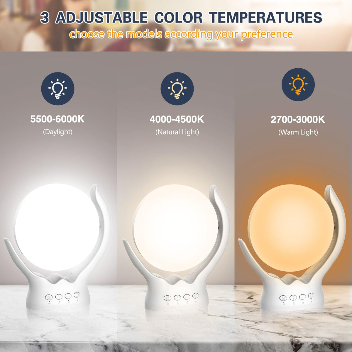 Light Therapy Lamp (White)