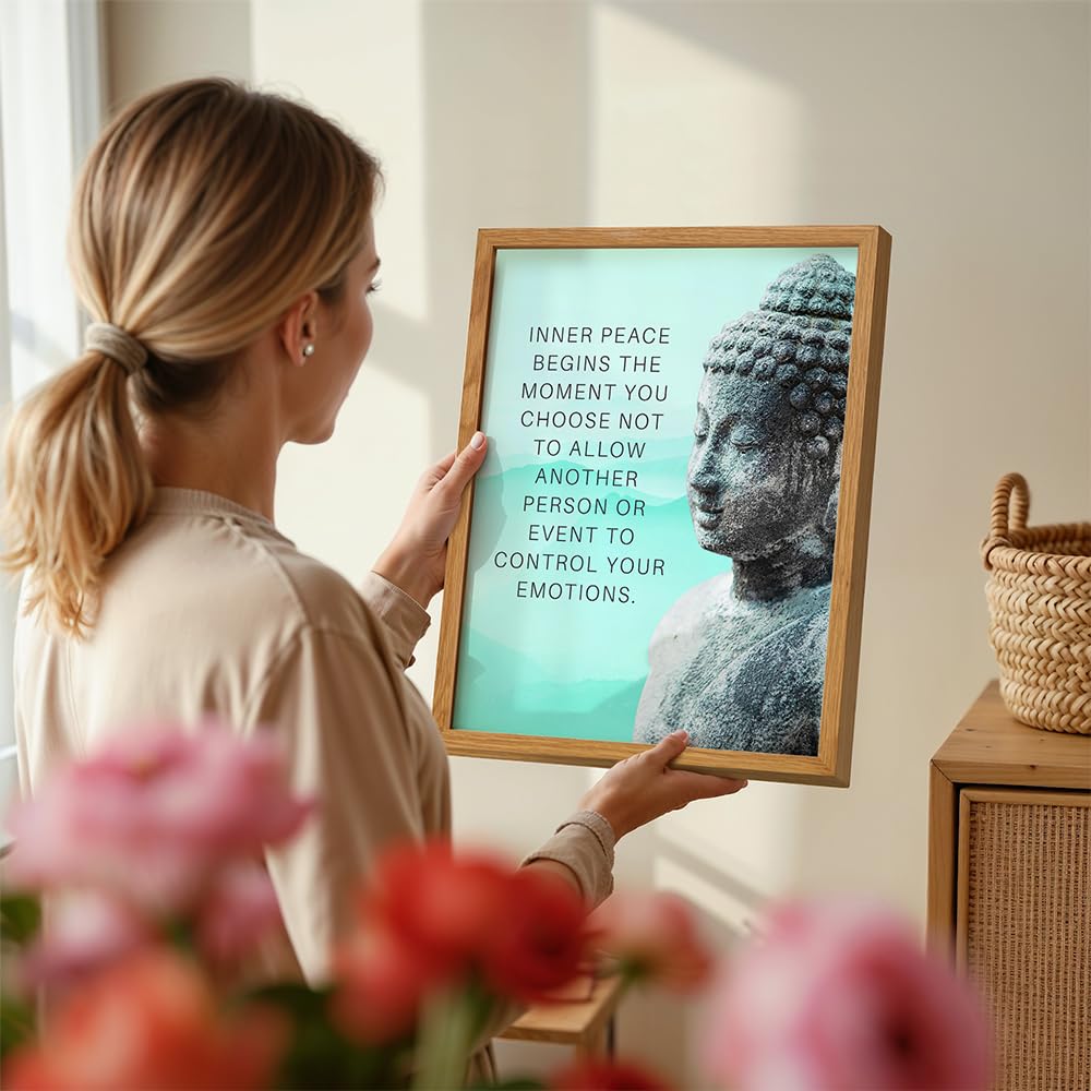 Buddha Art 11x14 FRAMED (11"L x 14"W / Framed)